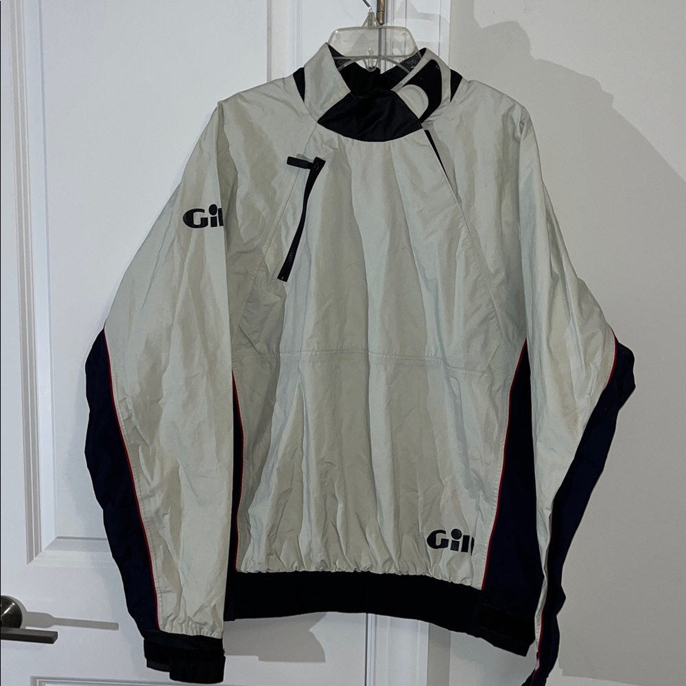 England GiLL fisherman Waterproof yachting sailing boating jacket Dinghy Smock